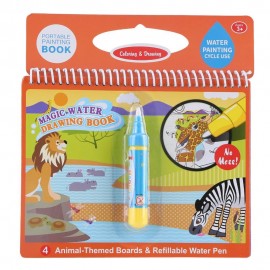 10 Color Magic Water Drawing Book Coloring Book Doodle with Magic Pen Drawing Toy Painting Board Juguetes For Kids Boy Education