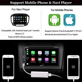 New USB Smart Link Apple CarPlay Dongle for Android Navigation Player Mini USB Carplay Stick with Android Auto Car Link Dongle
