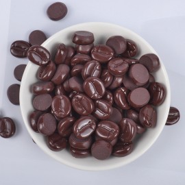 10PCS Slime Charms Simulated Coffee Beans Resin Plasticine Slime Accessories Beads Making Supplies For DIY Scrapbooking Crafts