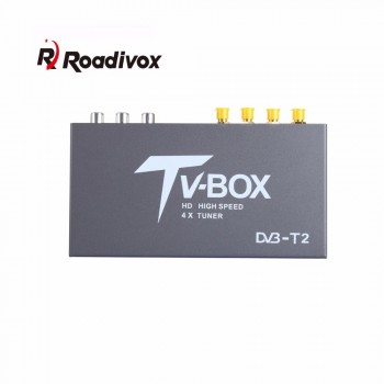 Car DVB-T2 DVB-T MPEG4 Digital TV Box 4 Seg Support 180-200KM/H Speed Driving Digital Car TV Tuner HD 1080P TV Receiver