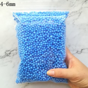 Felicoalice 15000pcs DIY Snow Mud Particles Accessories Slime Balls Small Tiny Foam Beads For Floam Filler For DIY Supplies