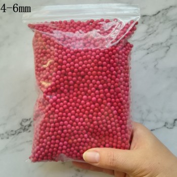 Felicoalice 15000pcs DIY Snow Mud Particles Accessories Slime Balls Small Tiny Foam Beads For Floam Filler For DIY Supplies