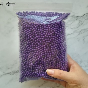Felicoalice 15000pcs DIY Snow Mud Particles Accessories Slime Balls Small Tiny Foam Beads For Floam Filler For DIY Supplies