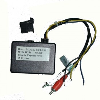 TOPNAVI Fiber Amplifier Adapter Box For Porsche Benz BMW Car DVD GPS Navigation Stereo