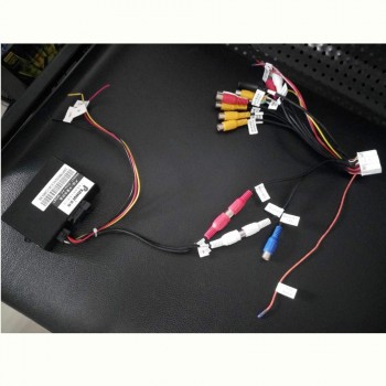 TOPNAVI Fiber Amplifier Adapter Box For Porsche Benz BMW Car DVD GPS Navigation Stereo