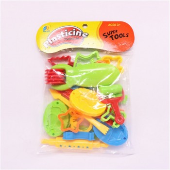 23pcs Plastic Play Dough Tools Set Toy Educational Plasticine Mold Modeling Clay Kit Slime Toys For Children