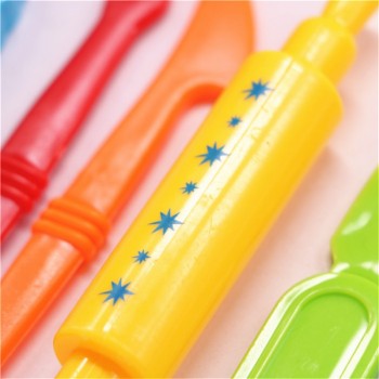 23pcs Plastic Play Dough Tools Set Toy Educational Plasticine Mold Modeling Clay Kit Slime Toys For Children