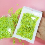 Happy Monkey In Stock 10g/Pack Slime DIY Accessories Toys Mini  Strawberry Fruit Slices Fluffy Clear Slime Supplies Gift Toy