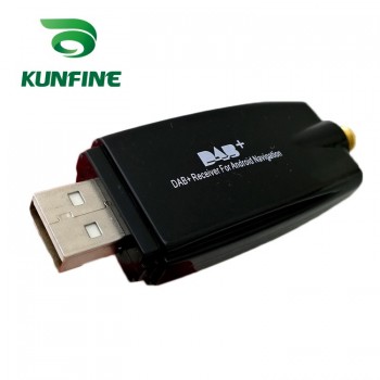 KUNFINE Universal Car styling 12V-24V Car DAB+ Tuner Car Radio Plug and Play Compatible With Android Car DVD GPS Player