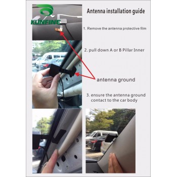 KUNFINE Universal Car styling 12V-24V Car DAB+ Tuner Car Radio Plug and Play Compatible With Android Car DVD GPS Player