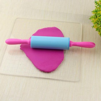 2017 New DIY Playdough Mold Rolling Pin Stick Tool Childrens Toys