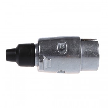 7-Pin Trailer Plug Heavy Duty Round Pin 7-Pole Wiring Connector 12V Towbar Towing Caravan Truck Plug N Type Trailer End