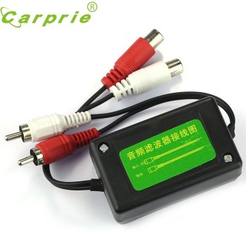 Hot Sale Car Auto Home Stereos Mini Ground Loop Isolator Noise Reduction Filter DEC9