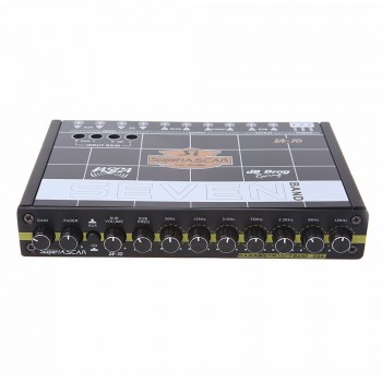 Free delivery High Quality 1 Set Car Audio 7 Band Equalizer Modified Car EQ Equalizer Class Fever Audio Car Tuner
