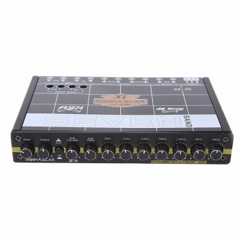 Free shipping High Quality 1 Set Car Audio 7 Band Equalizer Modified Car EQ Equalizer Class Fever Audio Car Tuner