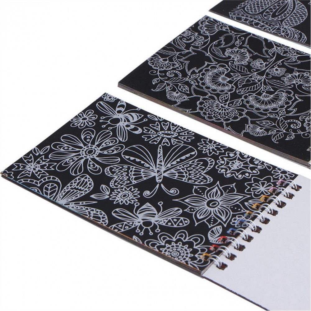 Magic Drawing Book Fun DIY Doodling Drawing Magic Scratch Painting Book Learning Education Toys Drawing Toys Gift For Kid 20