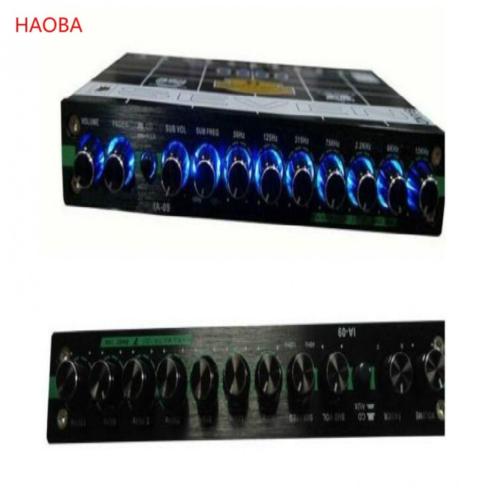 7 section EQ car audio processor car equalizer audio equalizer for cars ecualizador de audio equalizer-for-cars free shipping