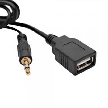 Vehemo Car USB Aux-in Adapter Audio Cable MP3 Player Input Interface For Miata RX8 Mazda 323 3 5 6 MX5 2003-2008 Car-styling