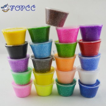 24 Color Snowflake slime Pearl Mud DIY Slime Children  Polymer Boy Girl Toys Plasticene Squishy Putty Clay Hands On Toy