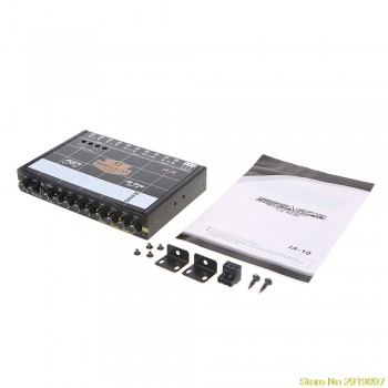 New Arrive Car Audio Modified Car Equalizer Fever Class EQ Car 7 Equalizer Car Audio Tuner Drop Shipping Support