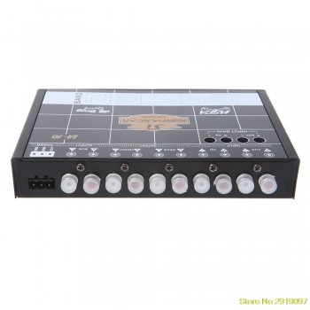 New Arrive Car Audio Modified Car Equalizer Fever Class EQ Car 7 Equalizer Car Audio Tuner Drop Shipping Support