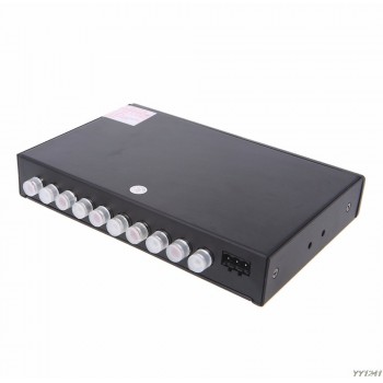 40Hz-120Hz Car Audio 7 Band Equalizer Modified Car EQ Equalizer Class Fever Audio Car Tuner 10K OHMS Auto Equalizers