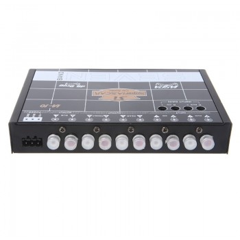 OOTDTY Car Audio 7 Band Equalizer Modified Car EQ Equalizer Class Fever Audio Car Tuner