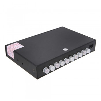 OOTDTY Car Audio 7 Band Equalizer Modified Car EQ Equalizer Class Fever Audio Car Tuner