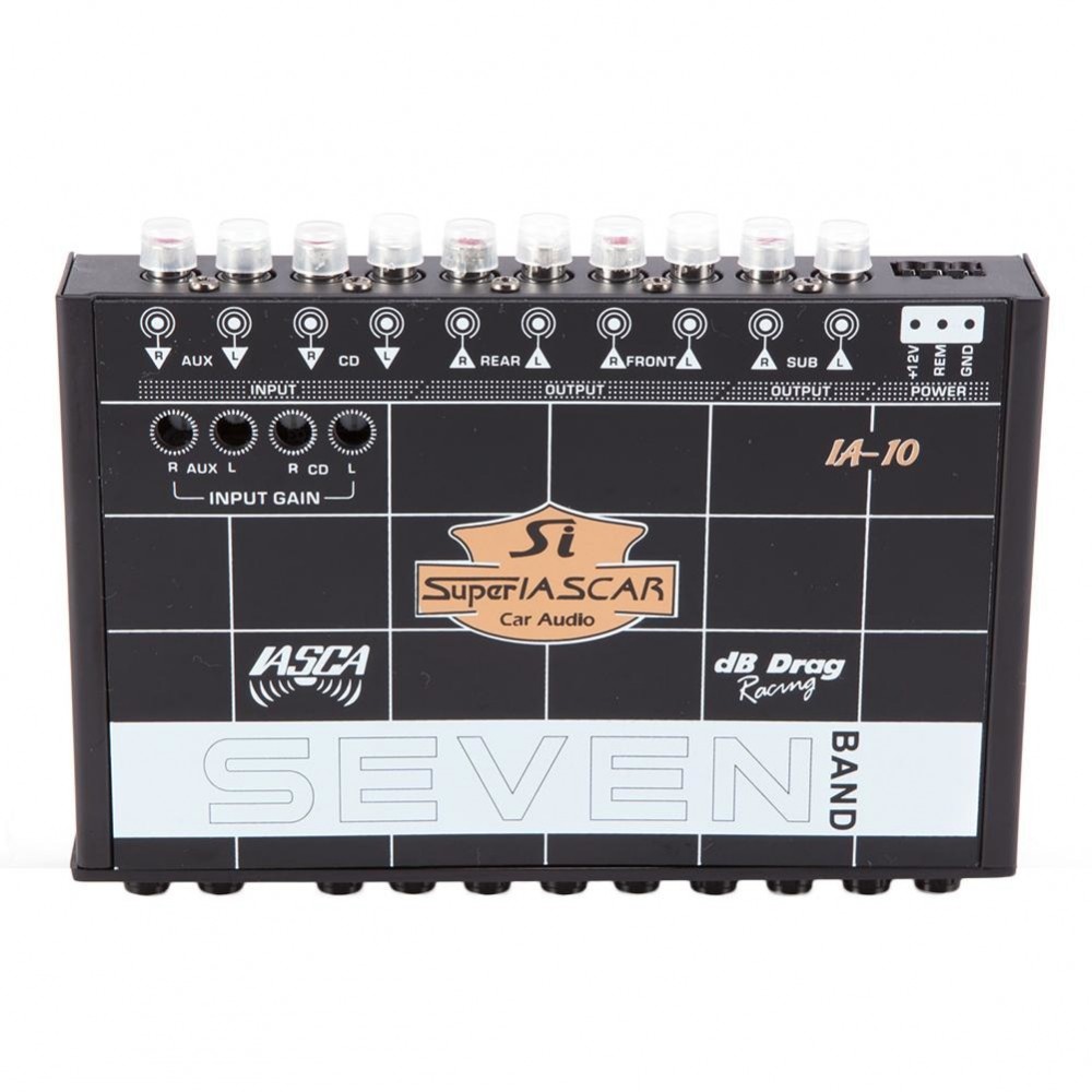 Car Audio Equalizer Massive Audio EQ 7 Car Equalizer Car Audio 7-band Gainequalizer Intelligent Control And Easy To Operate