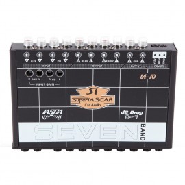 Car Audio Equalizer Massive Audio EQ 7 Car Equalizer Car Audio 7-band Gainequalizer Intelligent Control And Easy To Operate