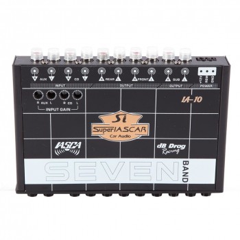 Car Audio Equalizer Massive Audio EQ 7 Car Equalizer Car Audio 7-band Gainequalizer Intelligent Control And Easy To Operate