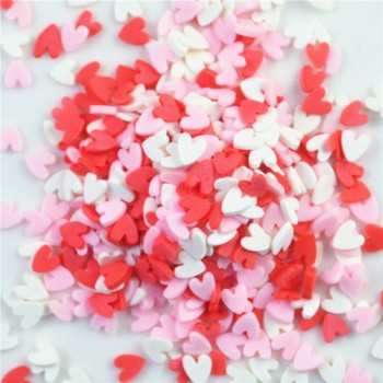 100g/bag Slime Clay Fake Candy Sweets Sugar Sprinkle Decorations for Fake Cake Dessert Food Particles Decoration Toys