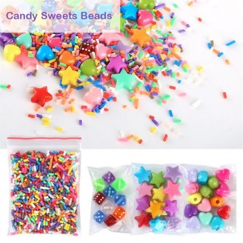 72 Pack Making Kits Supplies For Slime DIY Handmade Color Foam Ball Granules Slime Making Material Set