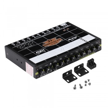 Car Audio Modified Graphic Equalizer EQ 7s Car Audio Stereo Tuner W/ 3.5mm Aux-in amp; Knob Car Auto Accessories