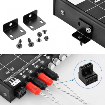 Car Audio Modified Graphic Equalizer EQ 7s Car Audio Stereo Tuner W/ 3.5mm Aux-in amp; Knob Car Auto Accessories