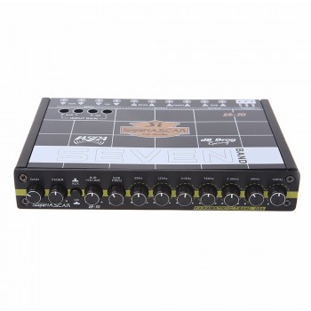 Free shipping High Quality 1 Set Car Audio 7 Band Equalizer Modified Car EQ Equalizer Class Fever Audio Car Tuner