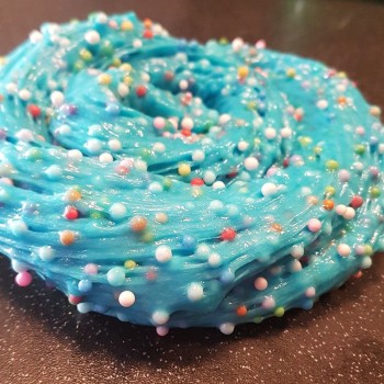 Slime toy antistress Spongy Rainbow Fluffy Crunchy Foam Beads Kids Anti-stress Toys Slime Relax Gifts 60ml Clay Slime
