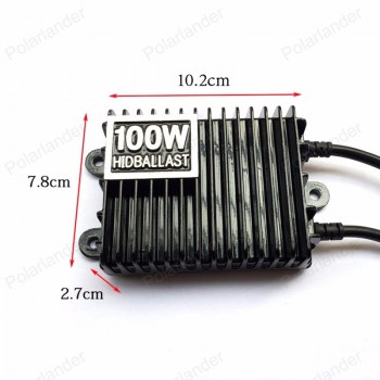 100W Car Motorcycle Electronic Control Gear HID Xenon Digital Conversion Ballast Kit for H3 H4 HB3 9005 HB4 9006 6000K 8000K