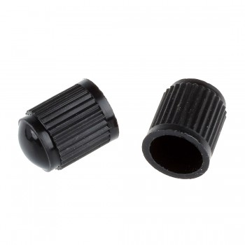 20pcs Plastic Bike Bicycle Valve Dust Caps Car Van Motorbike Tyre Tubes Black