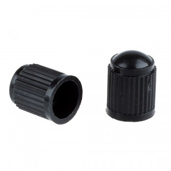 20pcs Plastic Bike Bicycle Valve Dust Caps Car Van Motorbike Tyre Tubes Black