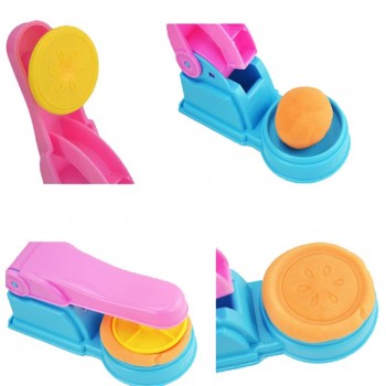 7pcs/set Polymer Clay Tool Kit Children Kids DIY Playdough Modeling Mould Clay Tool Kit Educational Toys Gift Random Color