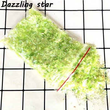 20g/bag Clear Slime Shell paper Transparent DIY Handmade Crystal Mud Mixture Particles Accessories Slime Filling Decoration