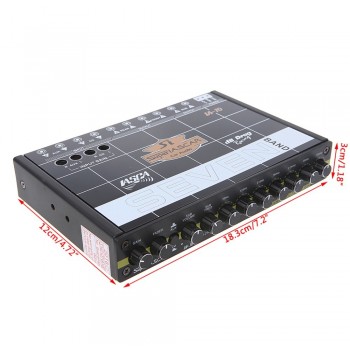 Car Audio Modified Car Equalizer Fever Class EQ Car 7 Equalizer Car Audio Tuner