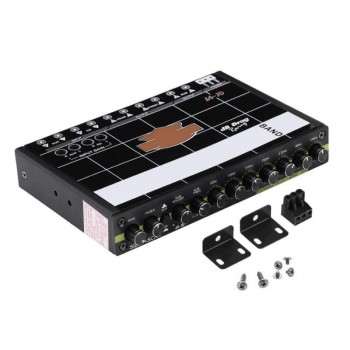 New 10-14.4V DC Car Audio Modified Graphic Equalizer EQ 7s Car Audio Stereo Tuner With 3.5mm Aux-in amp; Knob
