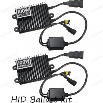 xenon hid conversion kit 100W H3 H4 HB3 9005 HB4 9006 6000K 8000K lamp with silm ballast blocks for car headlight