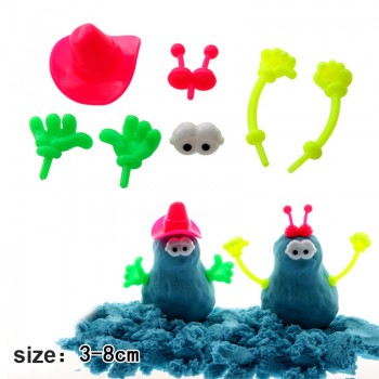 100g/bag Soft Magic Sand DIY Dynamic Sand Indoor Playing Toys for Children Modeling Clay Slime Play Learning Educational