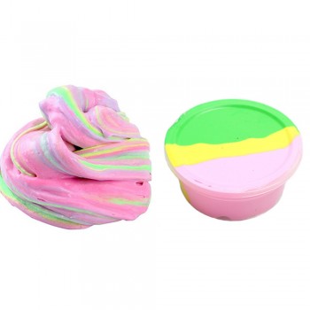 60ml DIY Fluffy Slime Box Soft Light Clay Modeling Polymer Slime Supplies Clay Sand Dynamic Plasticine Gum Toys Kit