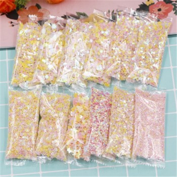 12 Types Sequins Filler For Clear/Fluffy Slime Box Toys For Children Charms Lizun Slime DIY Kit Accessories Supplies Funny Gift