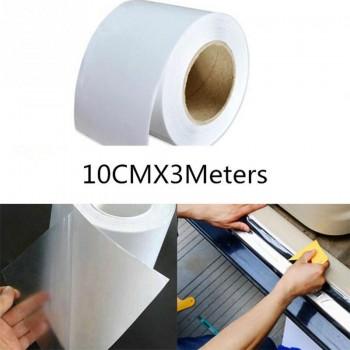 Rhino Skin Sticker 10cm x 3M Car Bumper Hood Paint Protection Film PVC Vinyl Clear Transparence Film Decal Protector