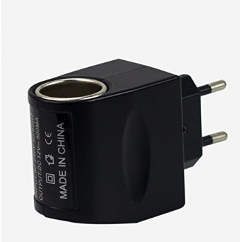 Car charger 110V-240V AC to 12V DC EU Car Power Adapter Car Cigarette Lighter Socket Power Household Power or Car lighter Plugin